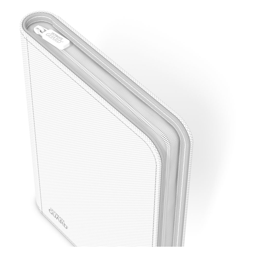 Ultimate Guard Zipfolio 160 8-Pocket Xenoskin - White - MangaShop.ro