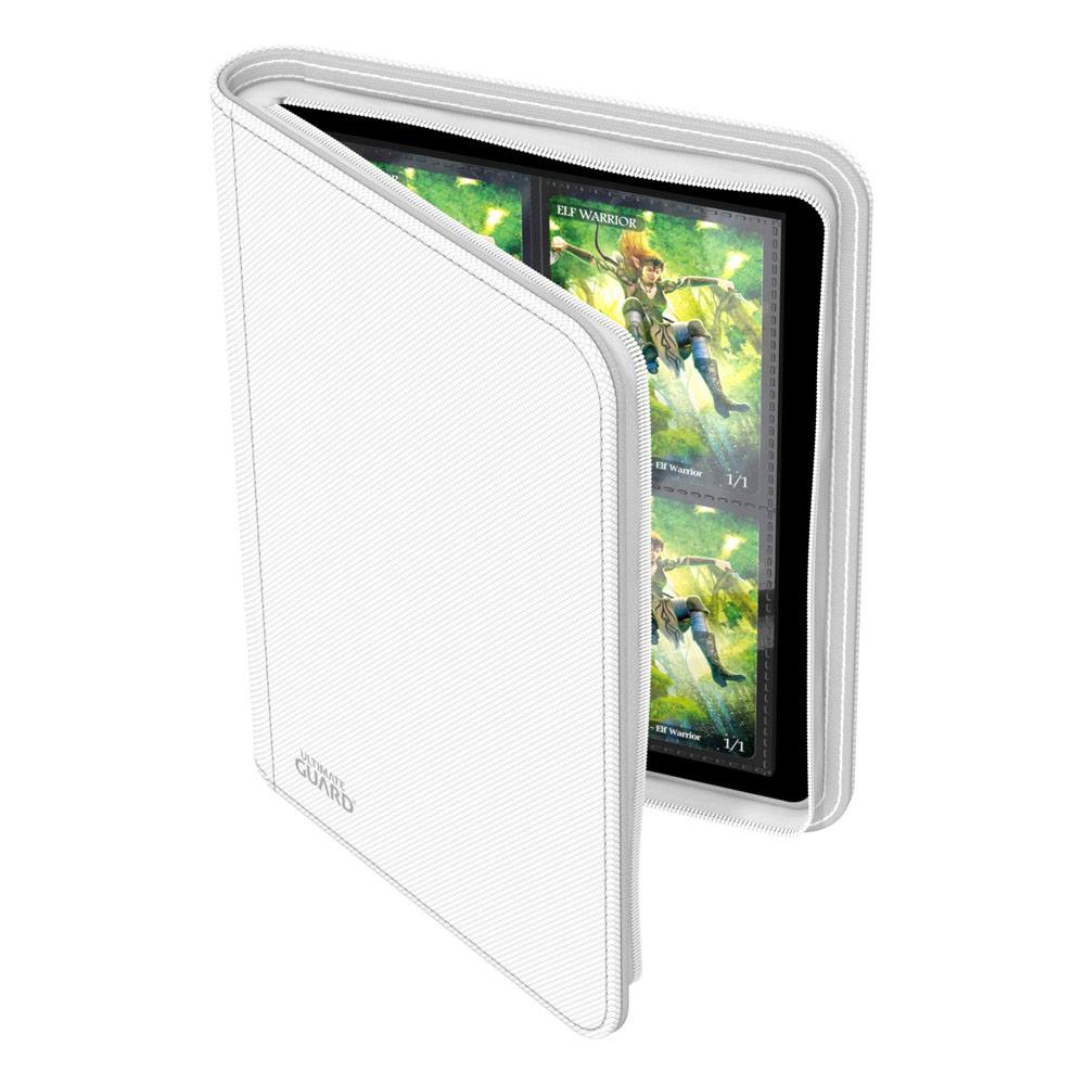 Ultimate Guard Zipfolio 160 8-Pocket Xenoskin - White - MangaShop.ro