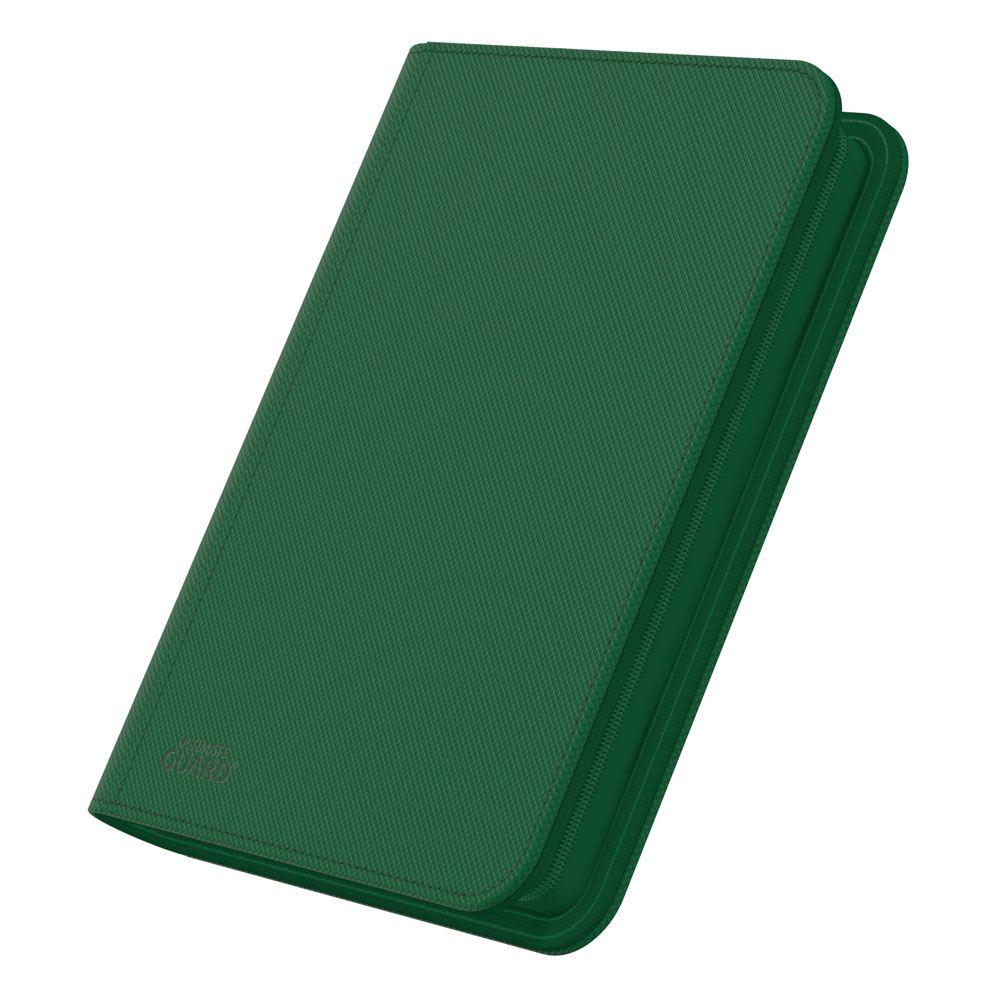 Ultimate Guard Zipfolio 160 8-Pocket Xenoskin - Green - MangaShop.ro