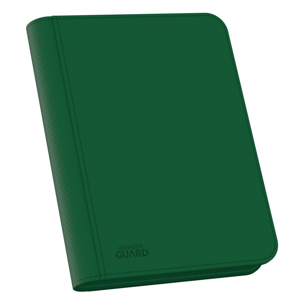 Ultimate Guard Zipfolio 160 8-Pocket Xenoskin - Green - MangaShop.ro