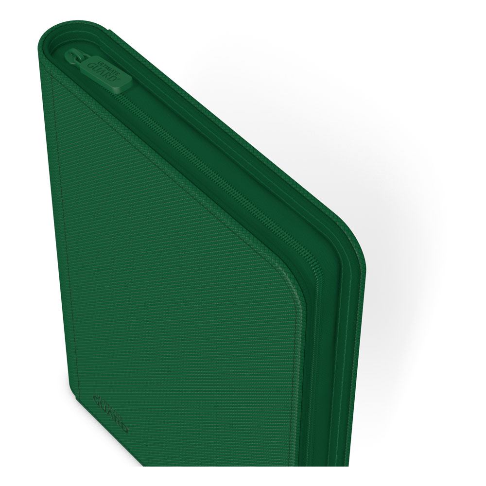 Ultimate Guard Zipfolio 160 8-Pocket Xenoskin - Green - MangaShop.ro