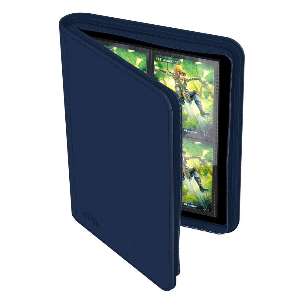 Ultimate Guard Zipfolio 160 8-Pocket Xenoskin - Blue - MangaShop.ro