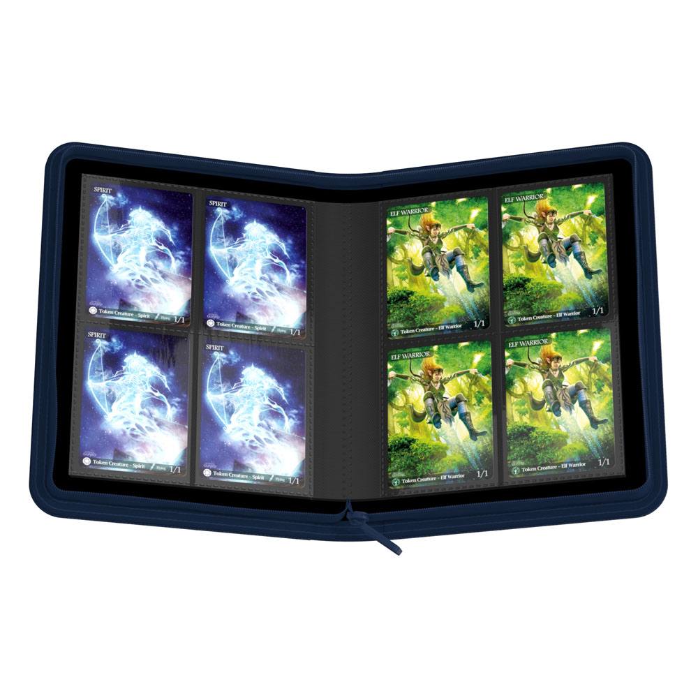 Ultimate Guard Zipfolio 160 8-Pocket Xenoskin - Blue - MangaShop.ro