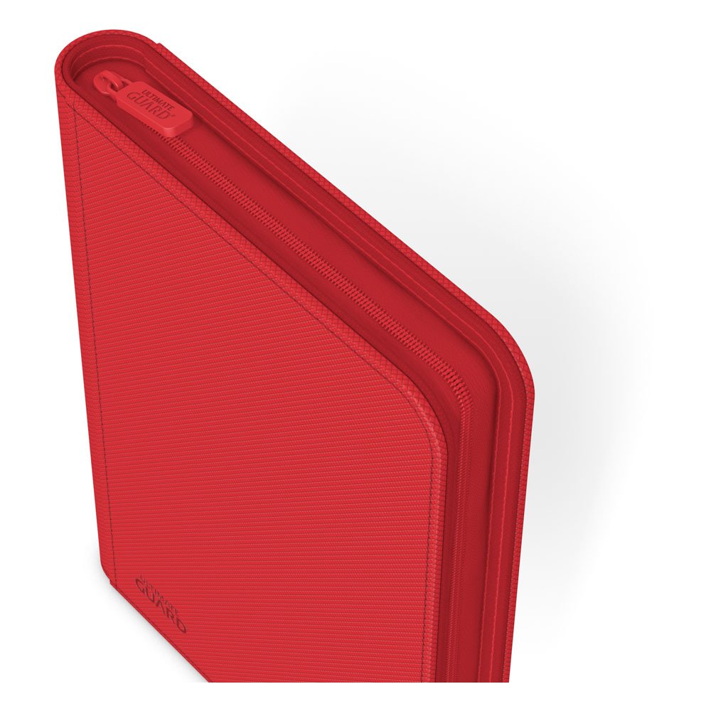 Ultimate Guard Zipfolio 160 8-Pocket Xenoskin - Red - MangaShop.ro