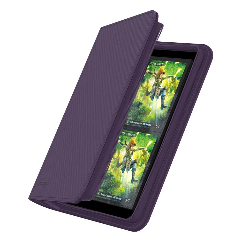Ultimate Guard Zipfolio 160 8-Pocket Xenoskin - Purple - MangaShop.ro