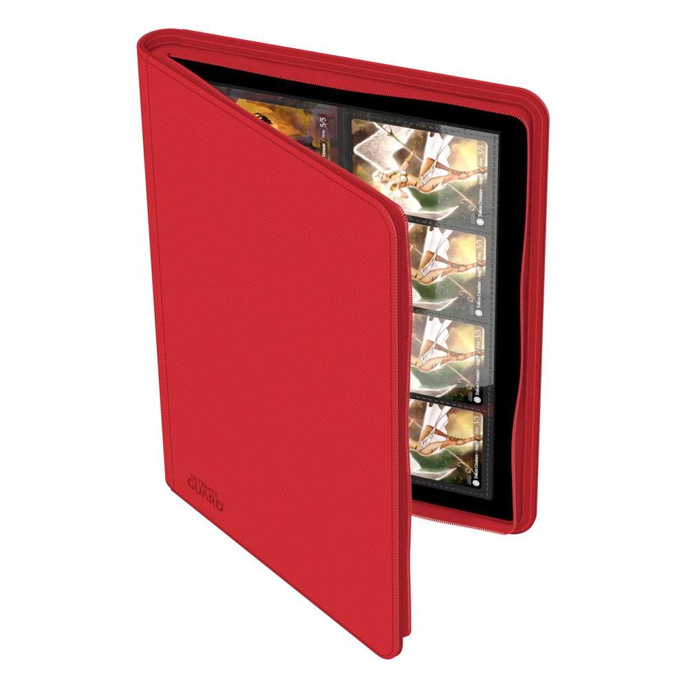 Ultimate Guard Zipfolio 320 16-Pocket Xenoskin - Red - MangaShop.ro