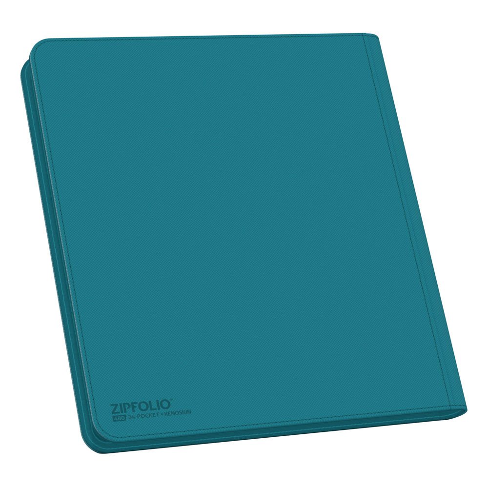 Ultimate Guard 12-Pocket QuadRow ZipFolio XenoSkin Petrol Blue - MangaShop.ro