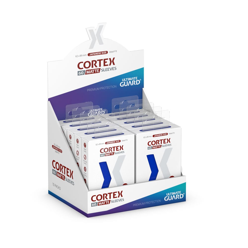 Ultimate Guard Cortex Sleeves Japanese Size Matte  Blue (60) - MangaShop.ro