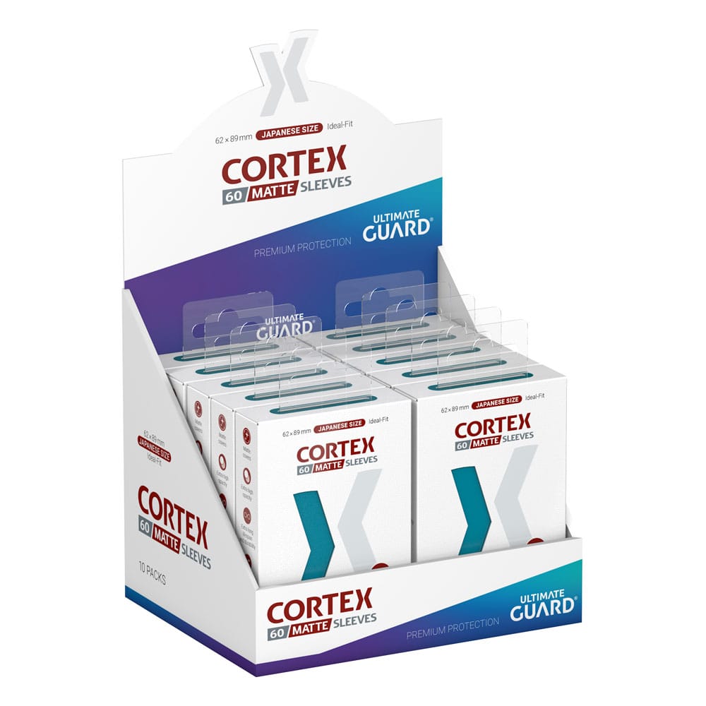 Ultimate Guard Cortex Sleeves Japanese Size Matte Petrol (60) - MangaShop.ro