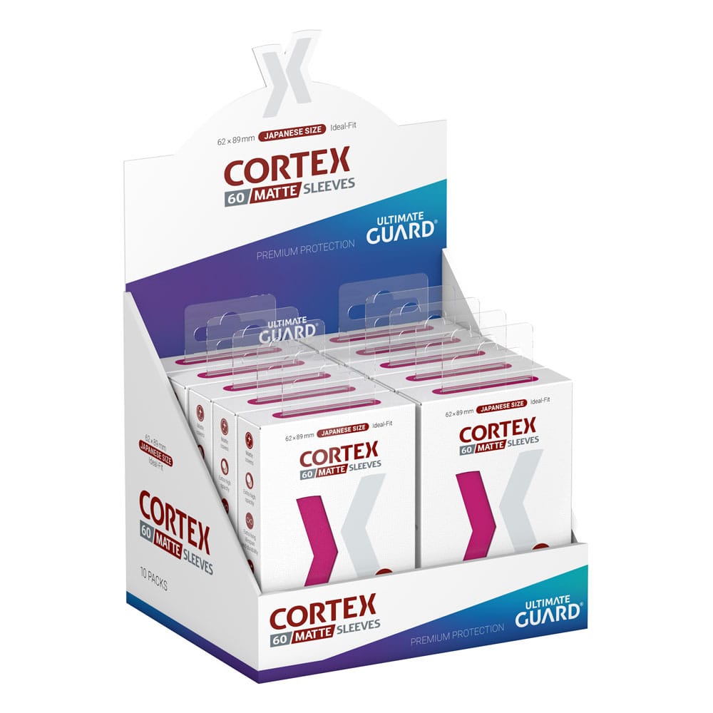 Ultimate Guard Cortex Sleeves Japanese Size Matte Pink (60) - MangaShop.ro