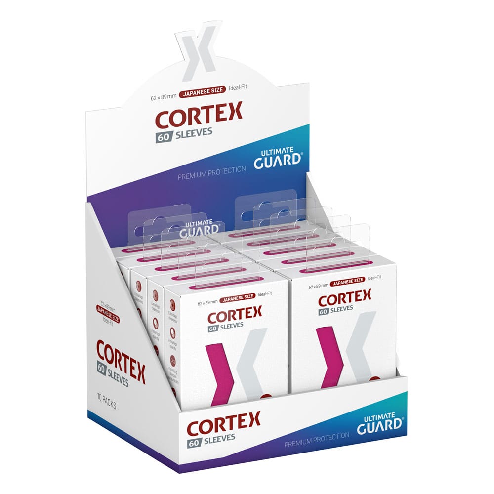 Ultimate Guard Cortex Sleeves Japanese Size Pink (60) - MangaShop.ro