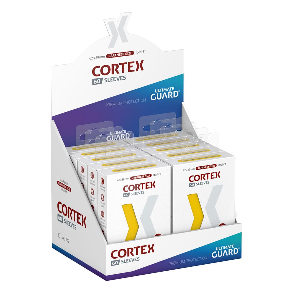Ultimate Guard Cortex Sleeves Japanese Size Yellow (60) - MangaShop.ro