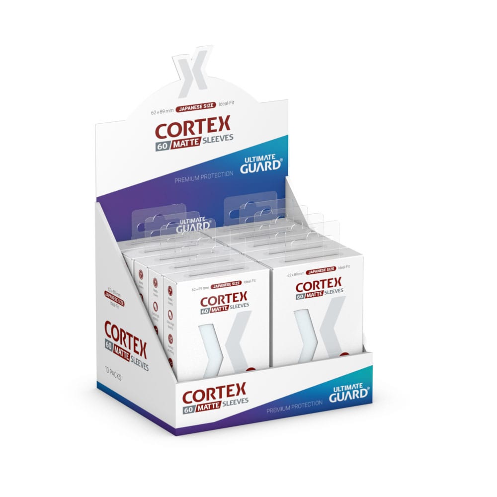 Ultimate Guard Cortex Sleeves Japanese Size Matte  Transparent (60) - MangaShop.ro