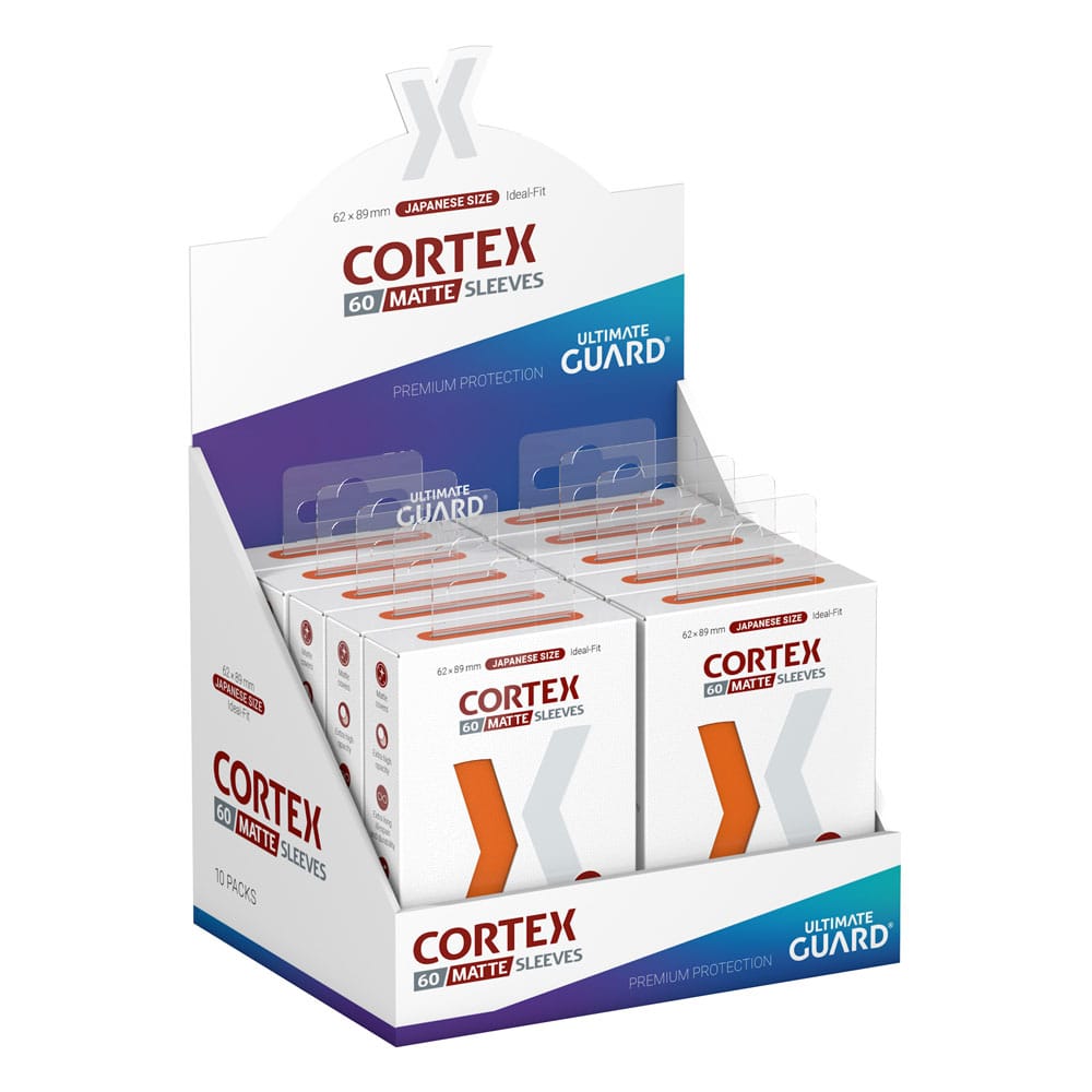 Ultimate Guard Cortex Sleeves Japanese Size Matte Orange (60) - MangaShop.ro