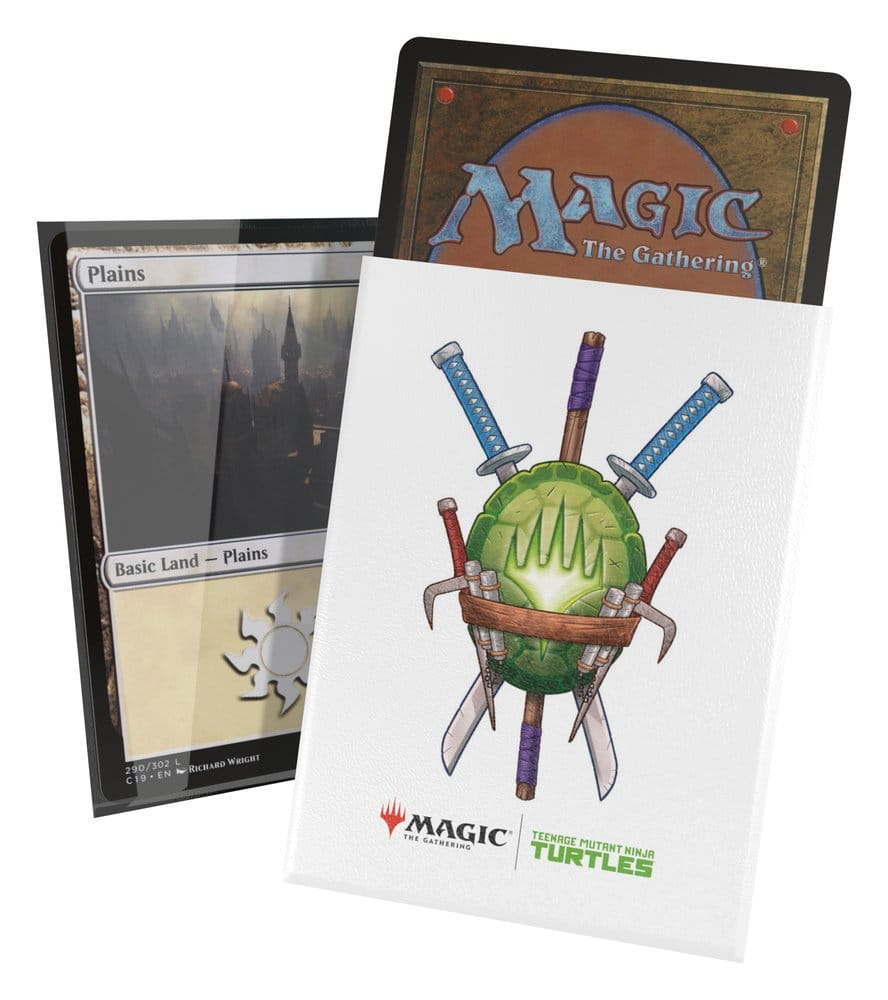 Ultimate Guard Art Sleeves Magic: The Gathering | Teenage Mutant Ninja Turtles - Turtle Planeswalker Symbol - MangaShop.ro