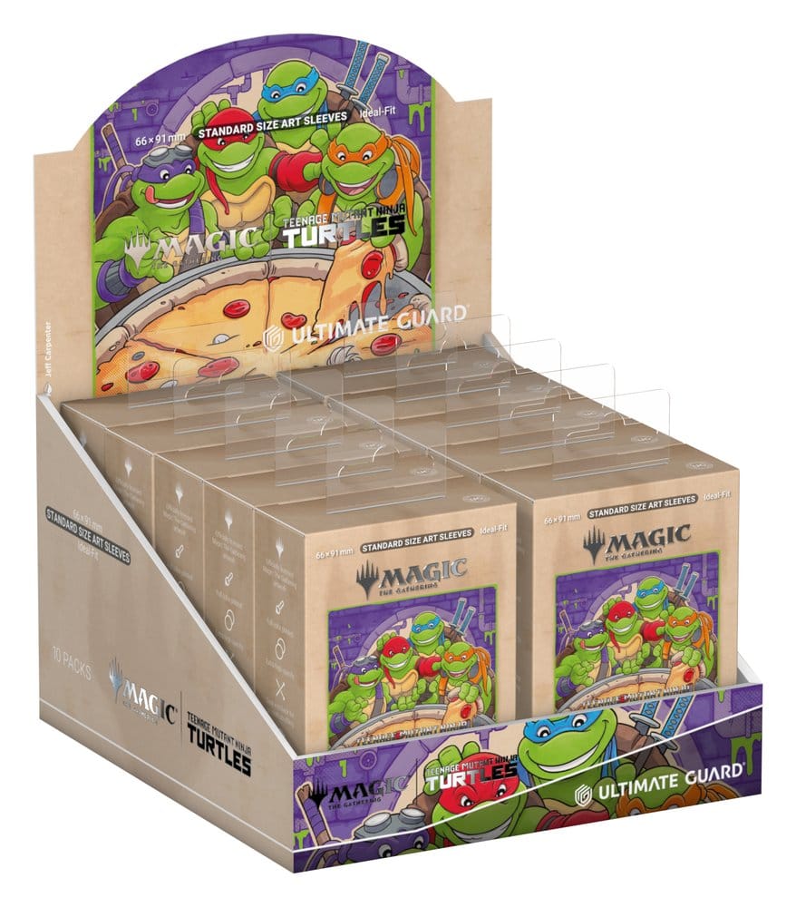 Ultimate Guard Art Sleeves Magic: The Gathering | Teenage Mutant Ninja Turtles - Pizza Box - MangaShop.ro