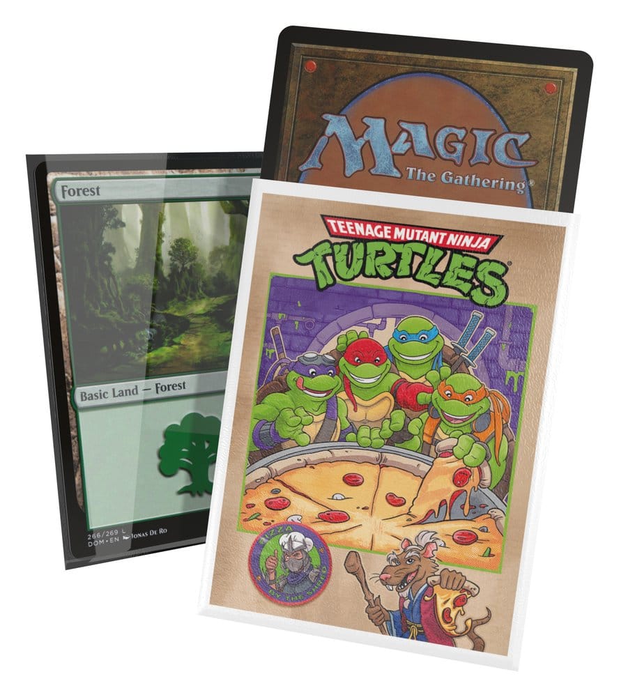 Ultimate Guard Art Sleeves Magic: The Gathering | Teenage Mutant Ninja Turtles - Pizza Box - MangaShop.ro