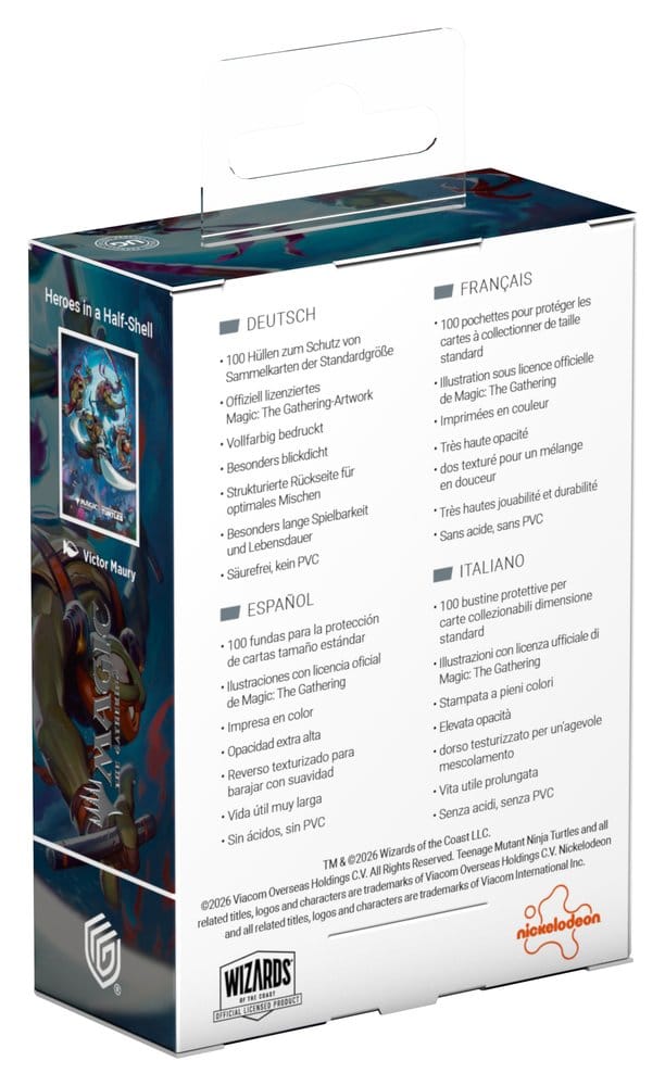 Ultimate Guard Art Sleeves Magic: The Gathering | Teenage Mutant Ninja Turtles - Heroes in a Half Shell - MangaShop.ro