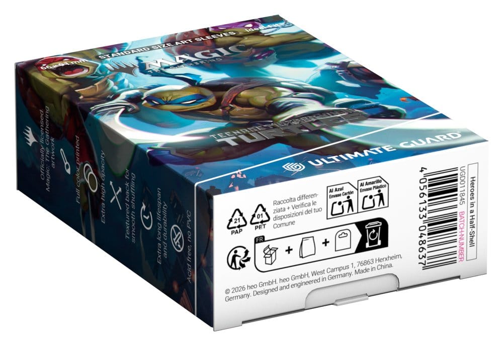Ultimate Guard Art Sleeves Magic: The Gathering | Teenage Mutant Ninja Turtles - Heroes in a Half Shell - MangaShop.ro