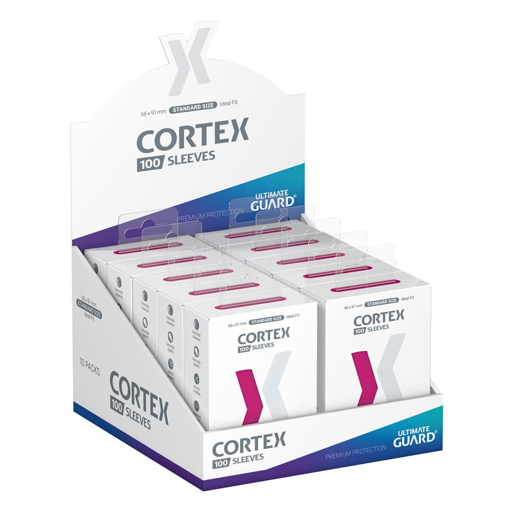 Ultimate Guard Cortex Sleeves Standard Size (100) - Pink - MangaShop.ro