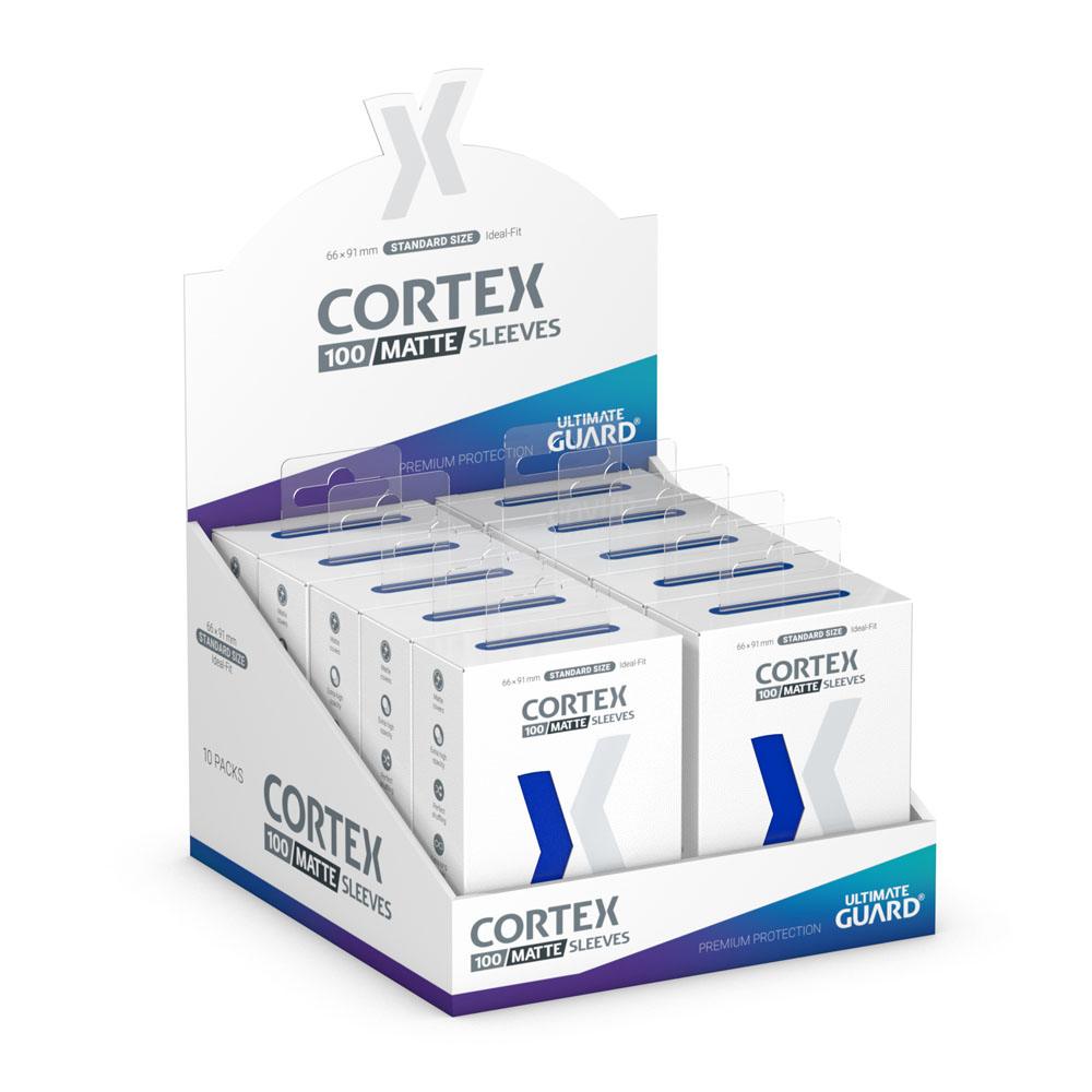 Ultimate Guard Cortex Sleeves Matte Standard Size (100) - Blue - MangaShop.ro