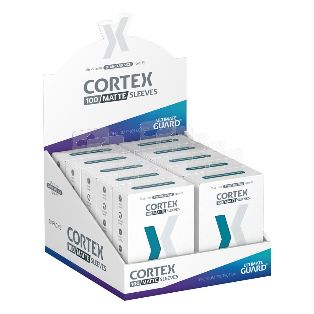 Ultimate Guard Cortex Sleeves Matte Standard Size (100) - Petrol - MangaShop.ro