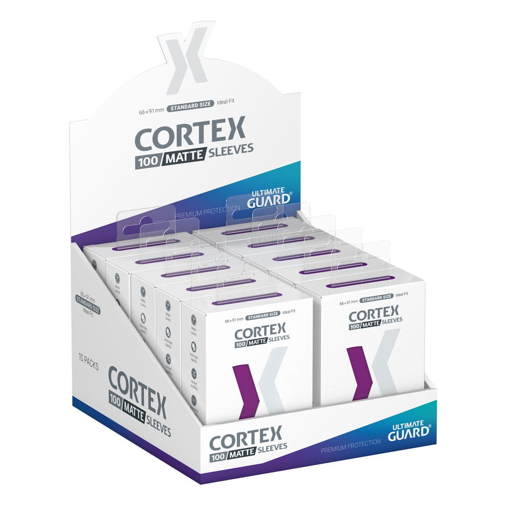 Ultimate Guard Cortex Sleeves Matte Standard Size (100) - Purple - MangaShop.ro
