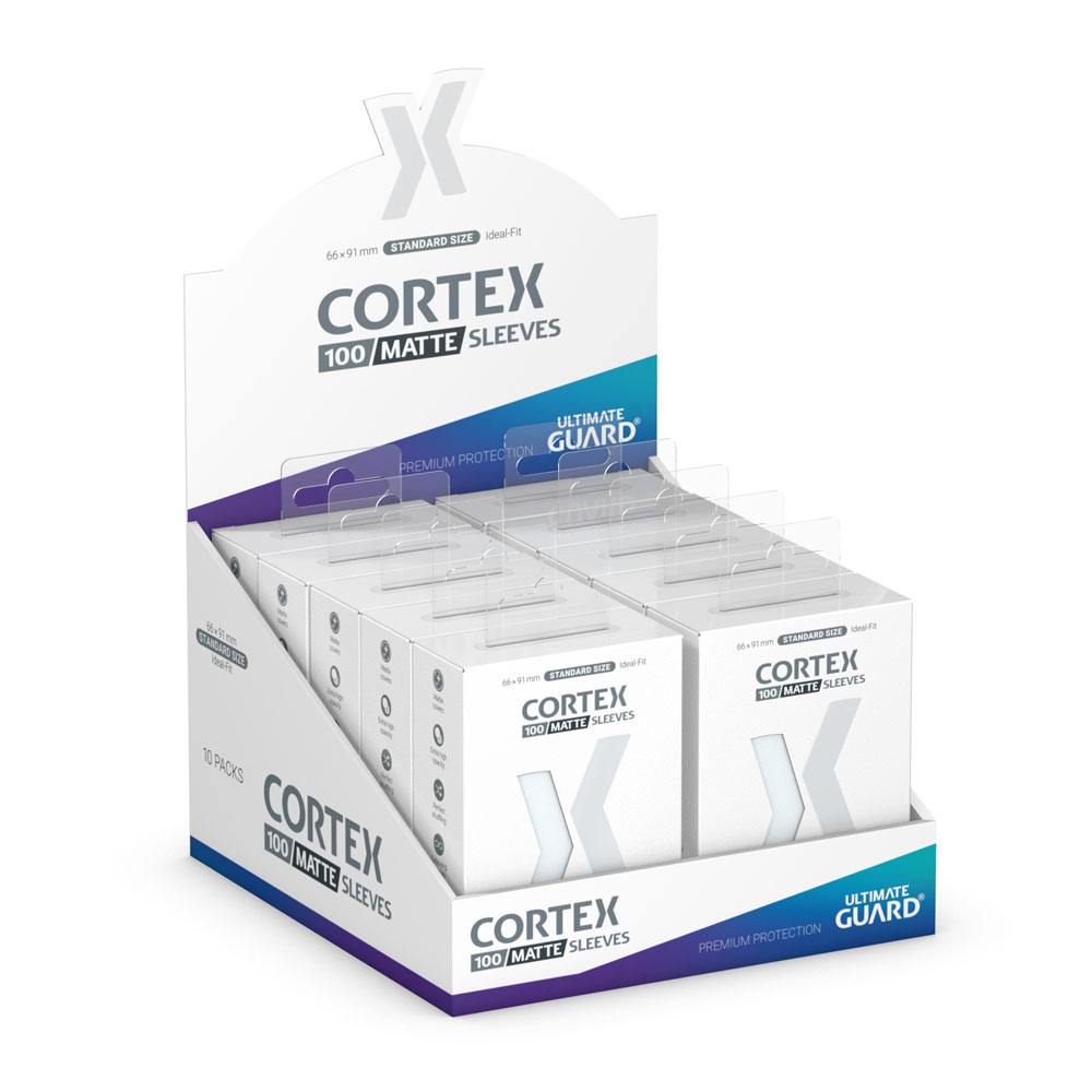 Ultimate Guard Cortex Sleeves Matte Standard Size (100) - Transparent - MangaShop.ro