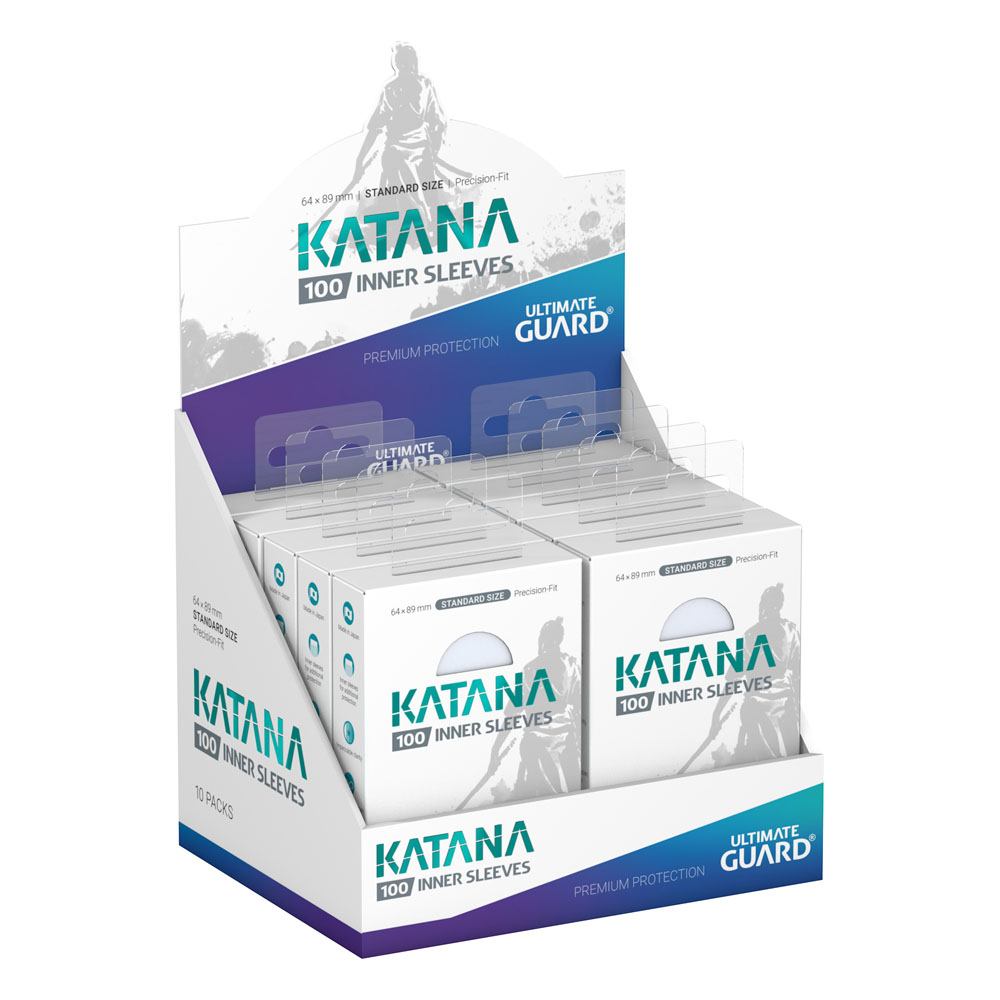 Ultimate Guard Katana Inner Sleeves Standard Size (100) - MangaShop.ro