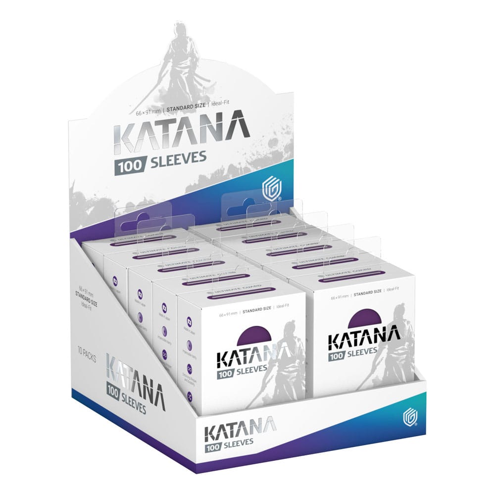 Ultimate Guard Katana Sleeves Standard Size (100) - Iris Bloom - MangaShop.ro