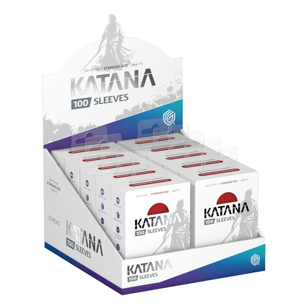 Ultimate Guard Katana Sleeves Standard Size (100) - Rising Sun - MangaShop.ro