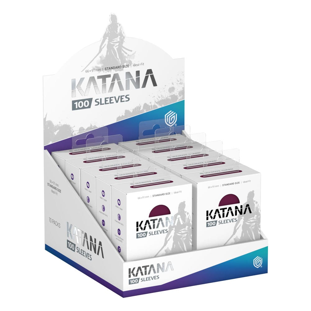 Ultimate Guard Katana Sleeves Standard Size (100) - Radiant Plum - MangaShop.ro
