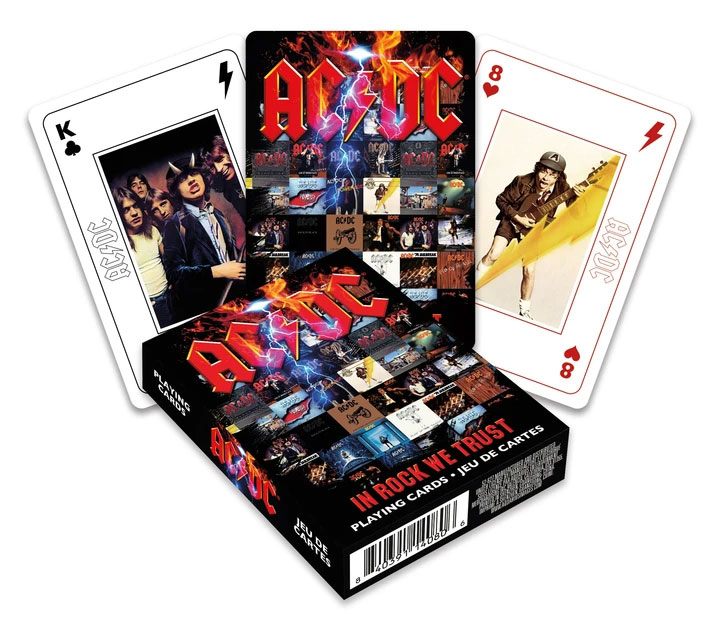 AC/DC Playing Cards In Rock We Trust - MangaShop.ro