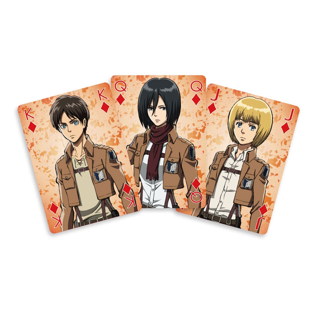 Attack On Titan Playing Cards - MangaShop.ro