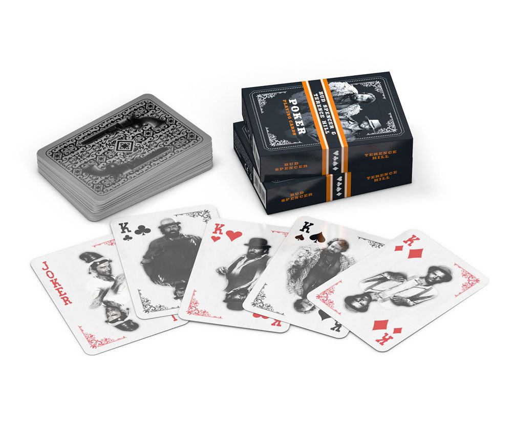 Bud Spencer & Terence Hill Poker Playing Cards Western - MangaShop.ro