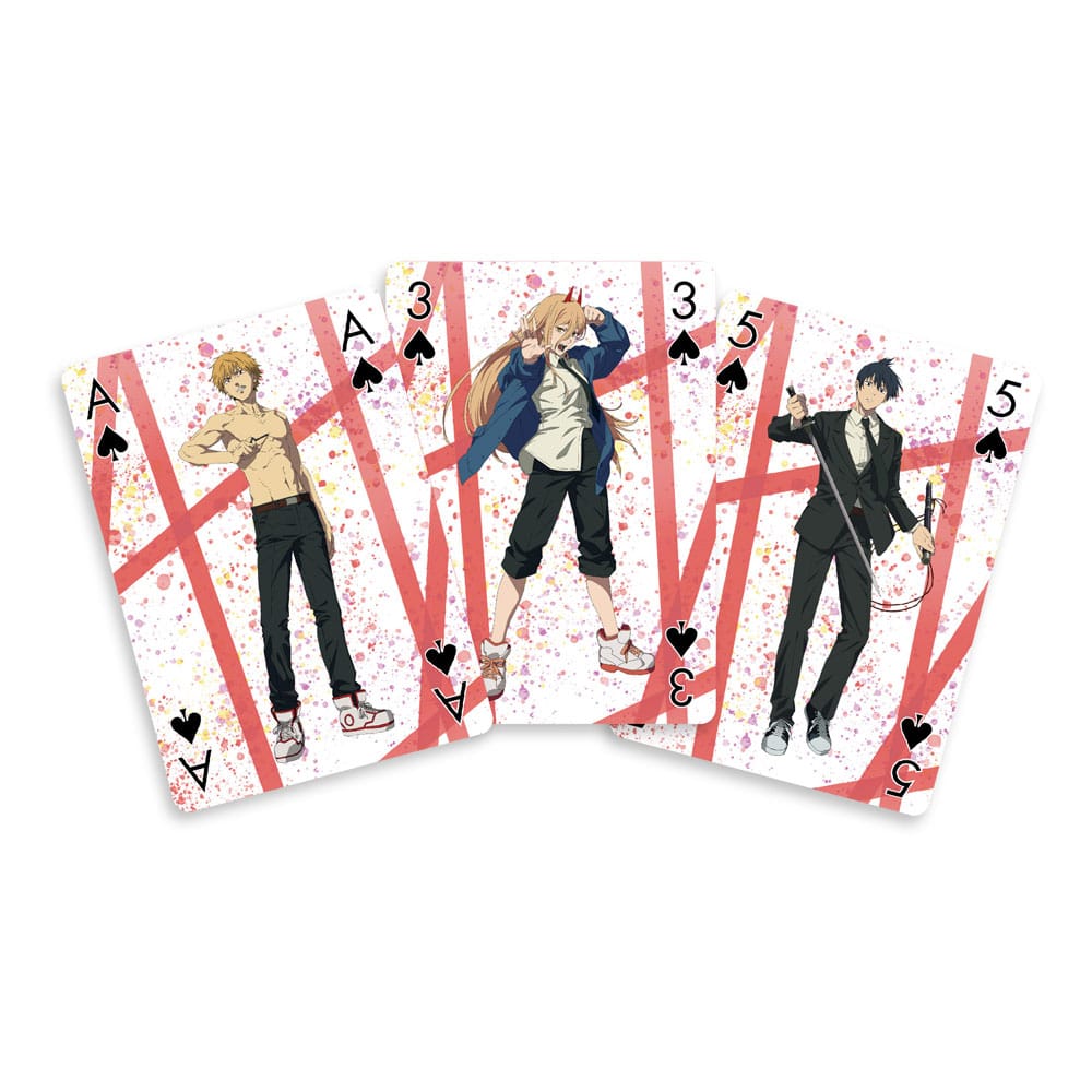 Chainsaw Man Playing Cards - MangaShop.ro
