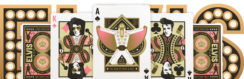 Elvis Playing Cards - MangaShop.ro