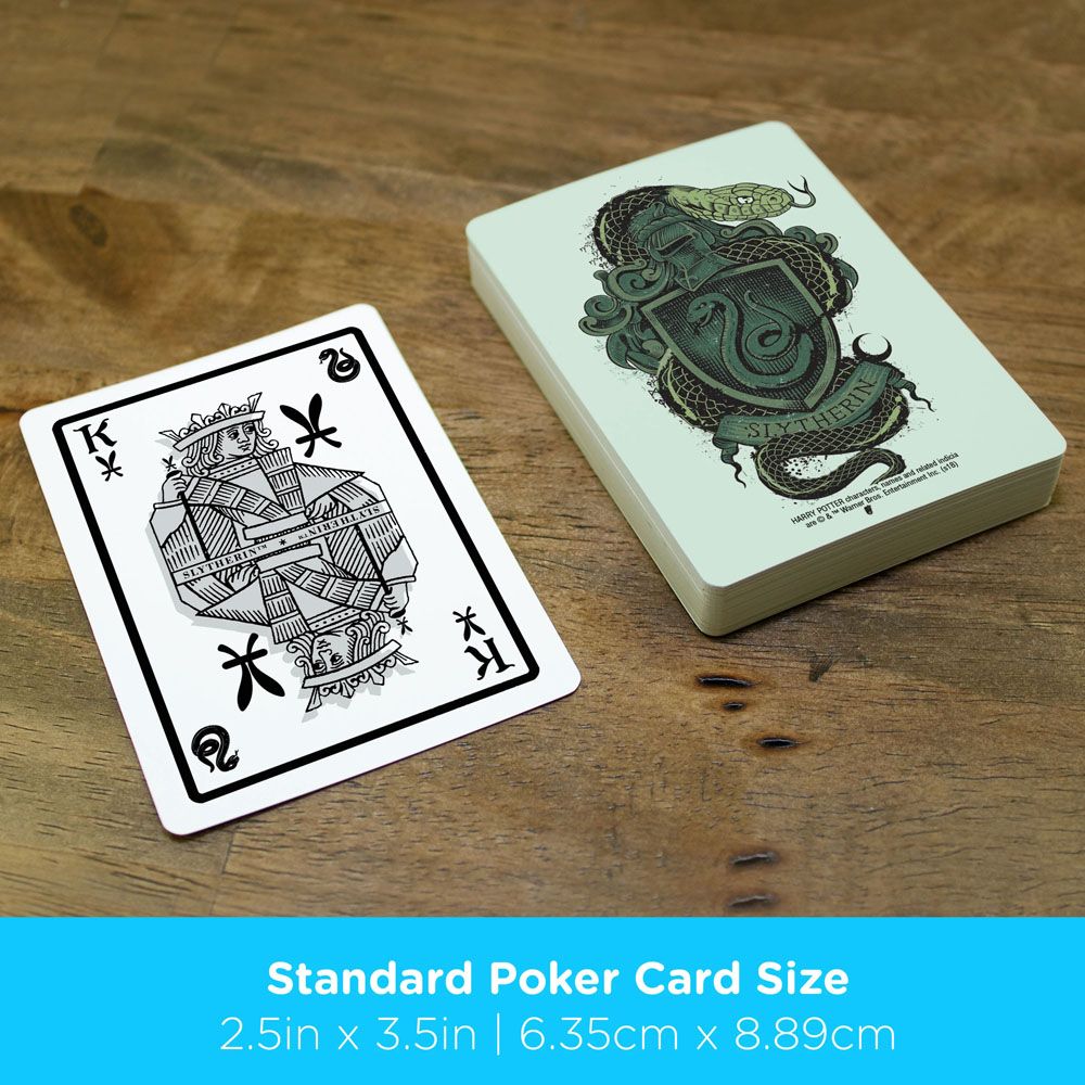 Harry Potter Playing Cards Slytherin - MangaShop.ro