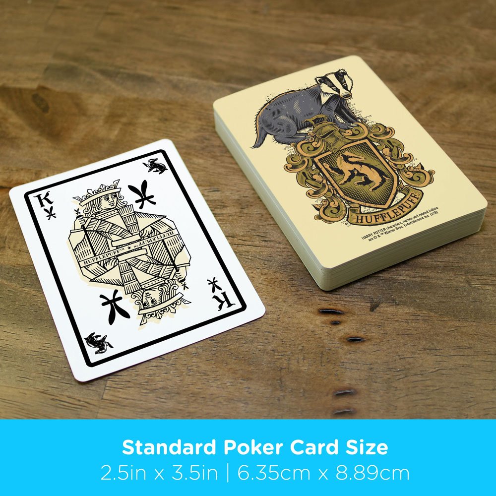 Harry Potter Playing Cards Hufflepuff - MangaShop.ro