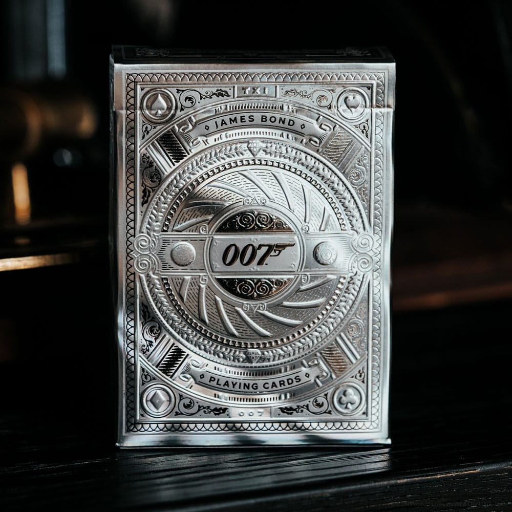 James Bond Playing Cards Silver Edition - MangaShop.ro