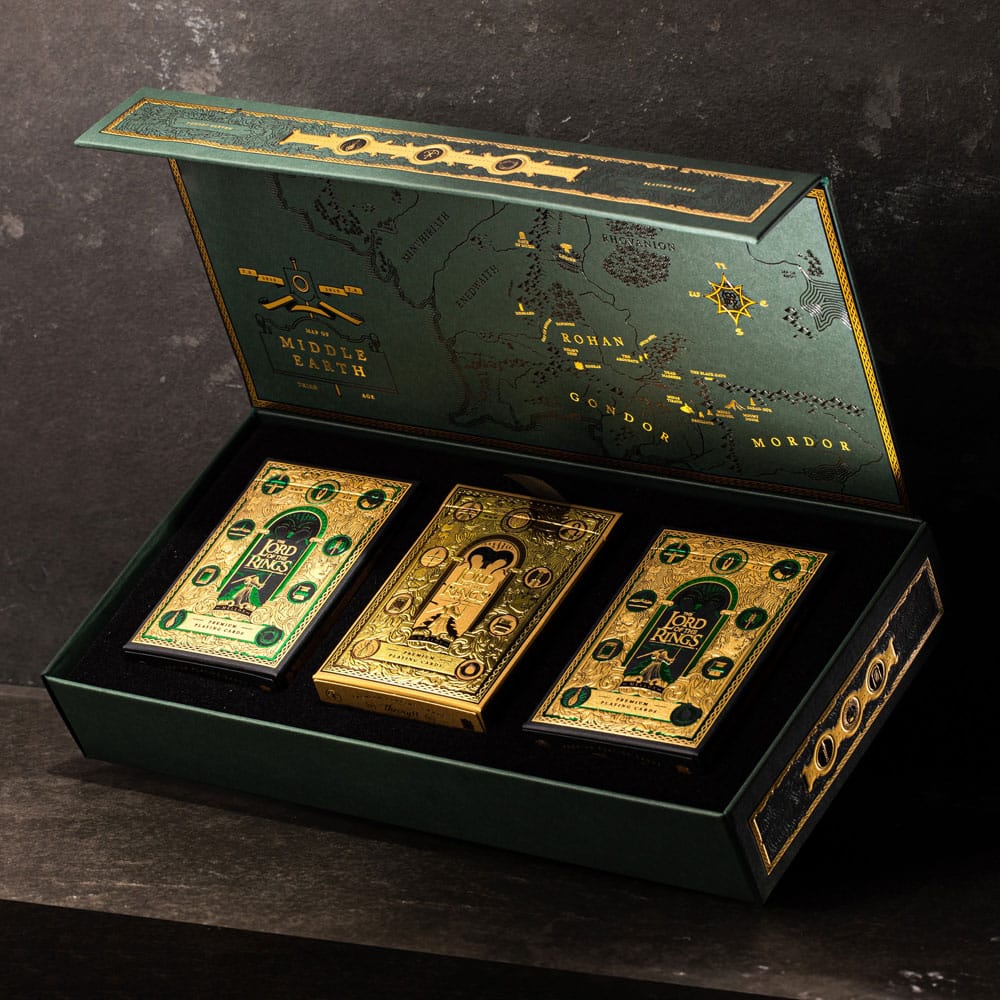 Lord of the Rings Playing Cards Premium Box Set (4 Decks) - MangaShop.ro