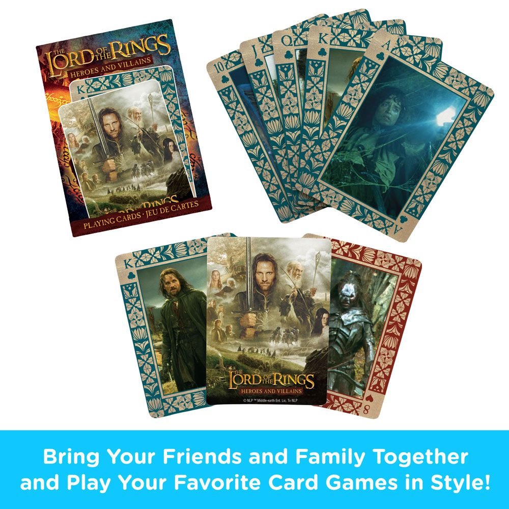 Lord of the Rings Playing Cards Heroes and Villains - MangaShop.ro