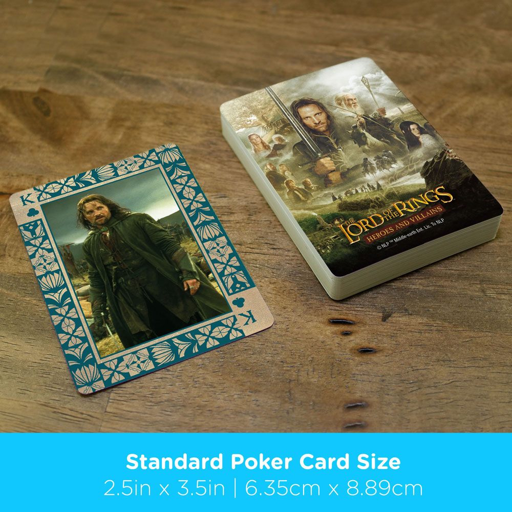 Lord of the Rings Playing Cards Heroes and Villains - MangaShop.ro