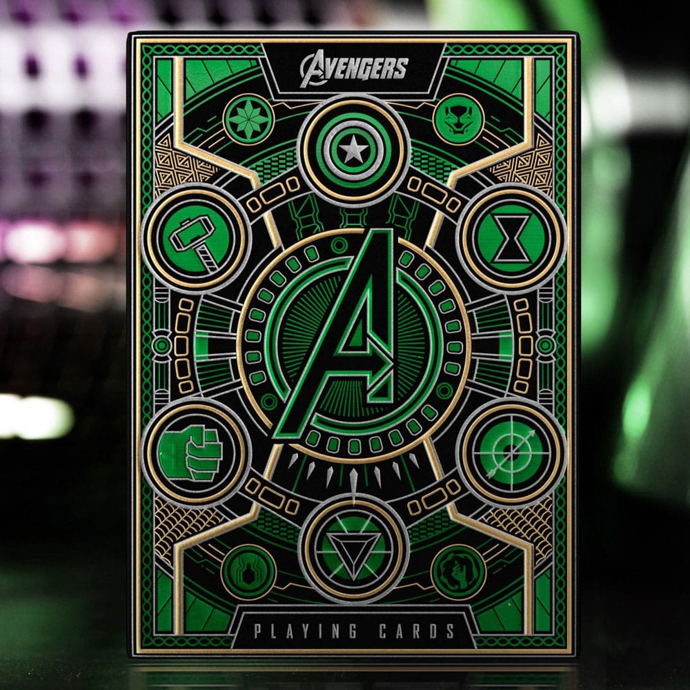 Avengers - The Infinity Saga Playing Cards Green Version - MangaShop.ro