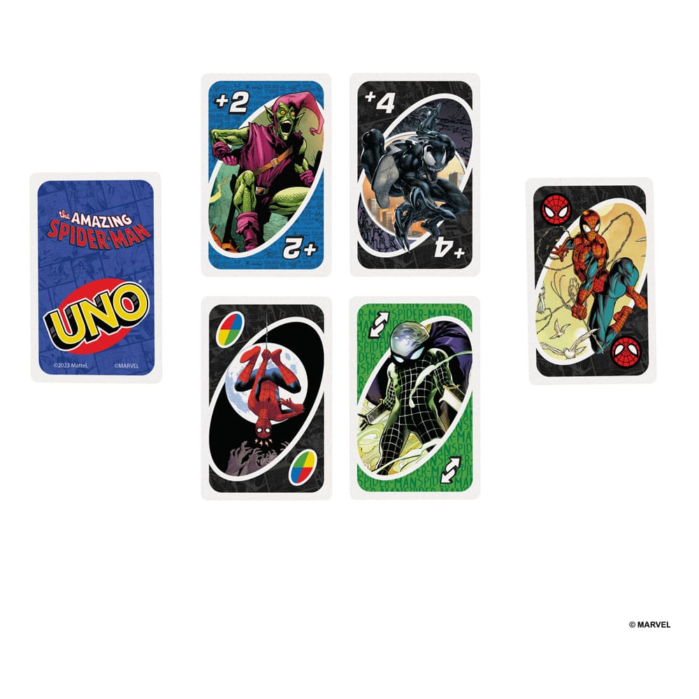 The Amazing Spider-Man Card Game UNO - MangaShop.ro