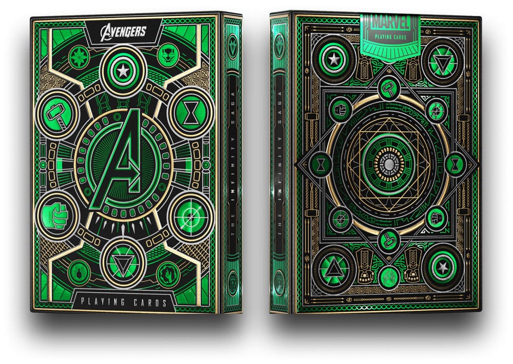 Avengers - The Infinity Saga Playing Cards Green Version - MangaShop.ro