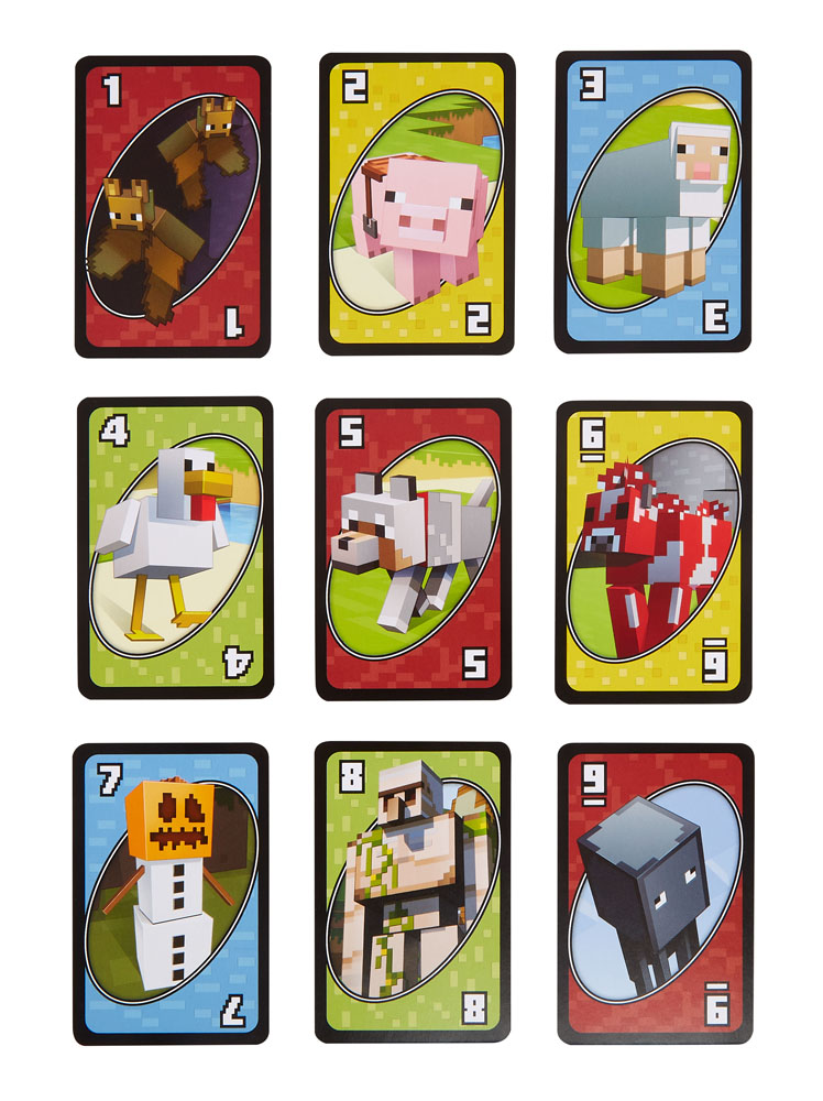 Minecraft UNO Card Game - MangaShop.ro