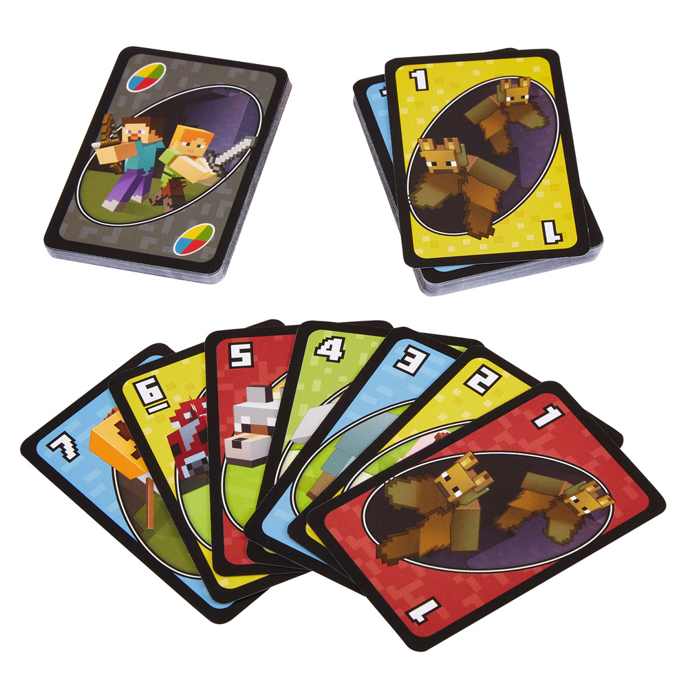 Minecraft UNO Card Game - MangaShop.ro