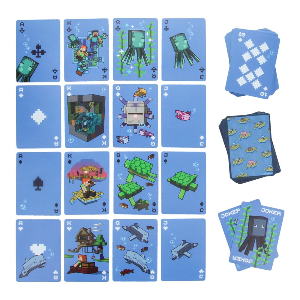Minecraft Playing Cards Waterproof - MangaShop.ro
