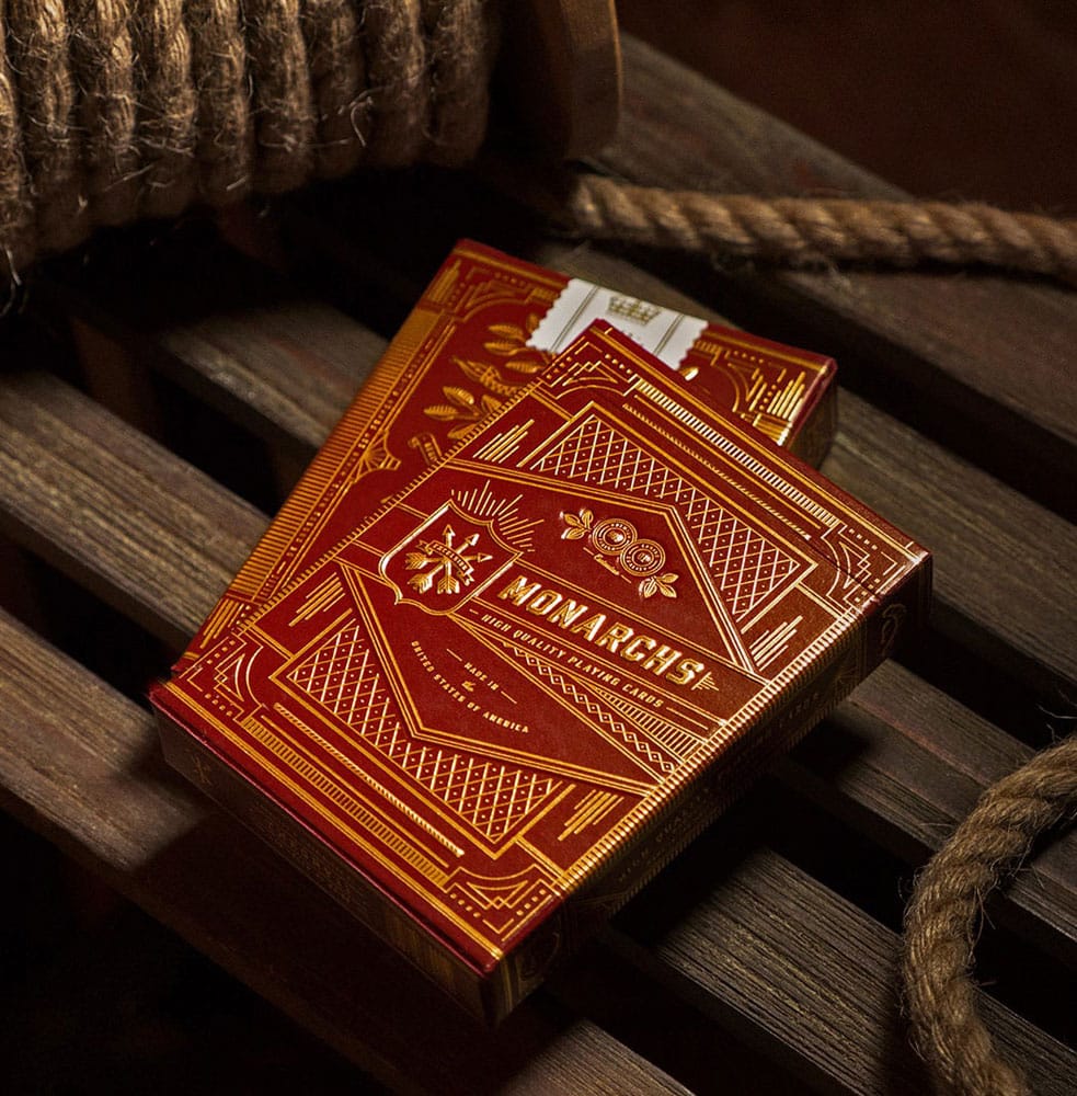 Monarchs Playing Cards Red - MangaShop.ro
